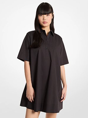 Cotton Poplin Shirtdress