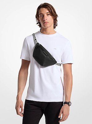 Mochila bandolera Cooper peque&ntilde;a de cuero