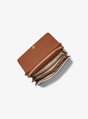 Daniela Large Signature Logo Crossbody Bag