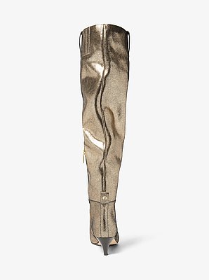 Daniela Metallic Leather Boot