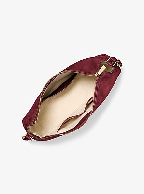 Bolso de hombro Nolita mediano de piel nobuck