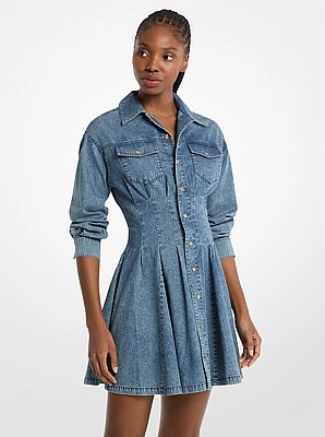 Denim Shirt Dress