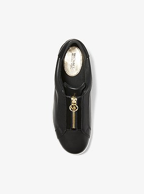 Sneaker Keaton in pelle con zip