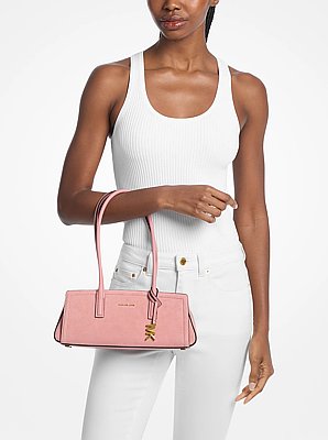 Petit sac port&eacute; &eacute;paule Laila en daim