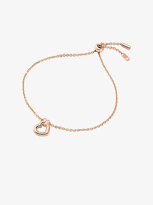 Knotted Heart Bracelet