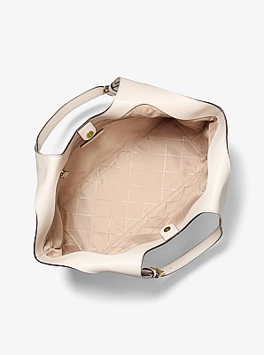 Bernie Large Pebbled Leather Tote Bag
