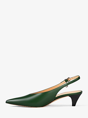 Tonya Leather Slingback Pump