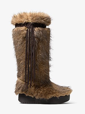 Starling Faux Fur Puffer Boot