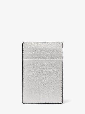 Hudson Pebbled Leather Card Case