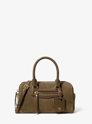 Jet Set Travel Extra-Small Suede Duffel Crossbody Bag