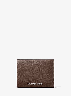 Cooper Pebbled Leather Billfold Wallet With Passcase