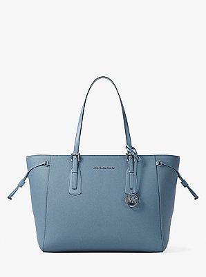 Voyager Large Saffiano Leather Tote Bag