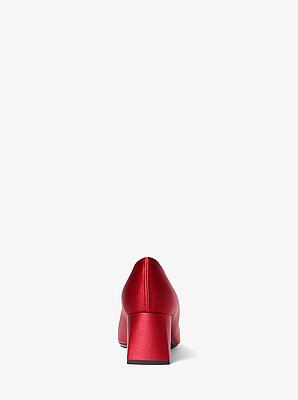 Maria Satin Pump