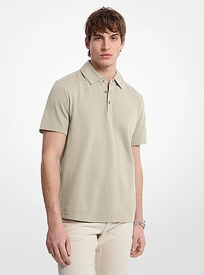 Stretch Cotton Polo Shirt