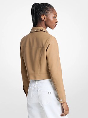 Studded Cropped Jacket