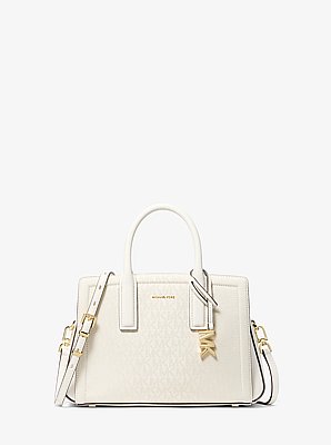 Henkeltasche Laila Small mit Signature-Logomuster