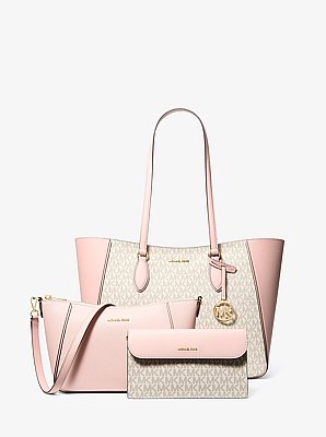 Jet Set Travel Large Signature Logo 3-in-1 Tote Bag