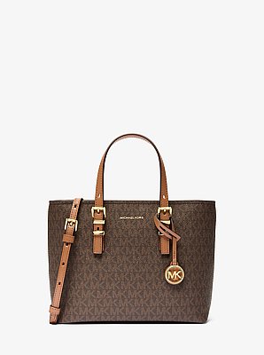 Quinn Small Signature Logo Convertible Crossbody Bag