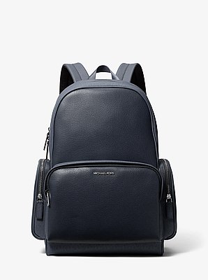 Cooper Leather and Signature Logo Backpack