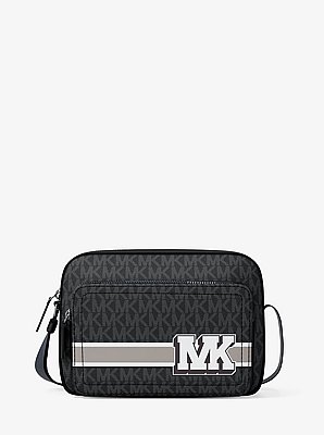 Cooper Embellished Signature Logo Flight Bag