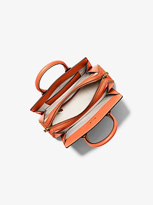 Laila Small Studded Leather Satchel