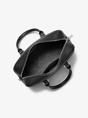Bolso satchel Thompson mediano de piel granulada