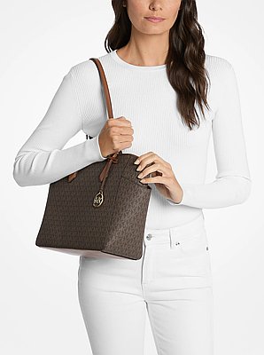 Bolso tote Marilyn mediano con logotipo exclusivo