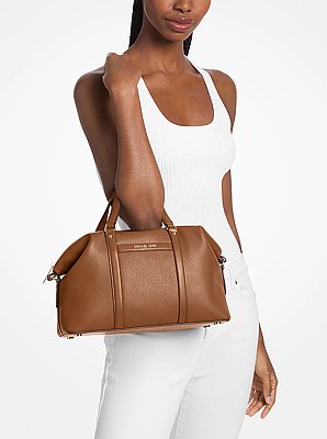 Beck Medium Leather Satchel