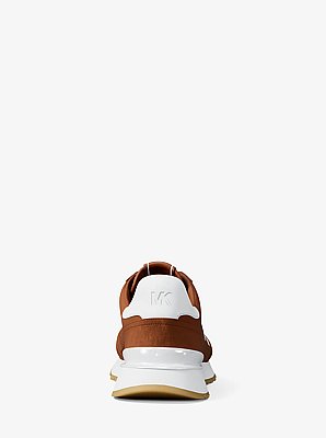 Sneaker Nova aus perforiertem Wildleder