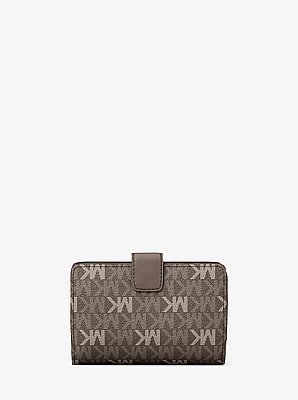 Jet Set Travel Medium Signature Logo Billfold Wallet