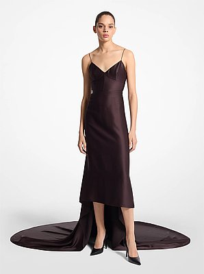 Satin Charmeuse Slip Gown