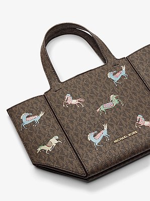 Bolso tote Jordi peque&ntilde;o convertible con logotipo exclusivo