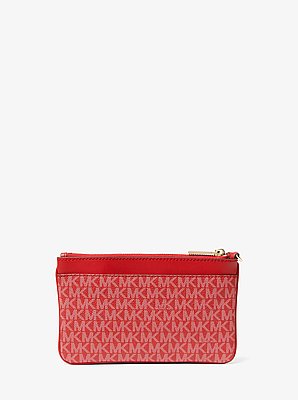 Pochette-bracelet de taille moyenne &agrave; logo