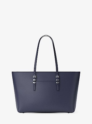 Quinn Large Pebbled Leather Tote Bag
