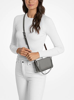 Bryant Small Burnished Leather Convertible Crossbody Bag