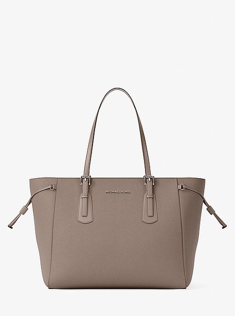 Voyager Large Saffiano Leather Tote Bag
