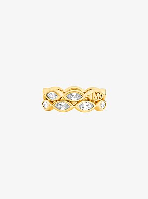 Marquise Cut Cubic Zirconia Tennis Ring
