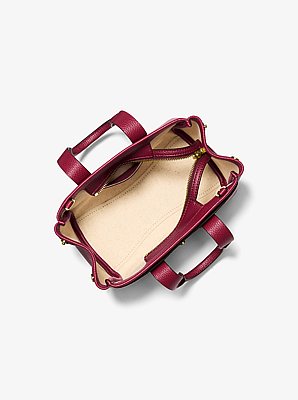 Romee Extra-Small Pebbled Leather Crossbody Bag