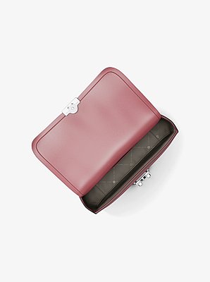 Tribeca Large Pebbled Leather Shoulder Bag