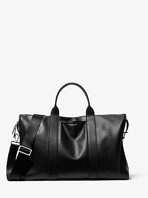 Bolso de viaje Nicholas holgado mediano de piel