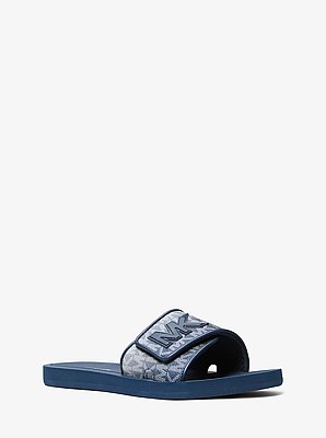 Palmer Ombr&eacute; Signature Logo Slide Sandal