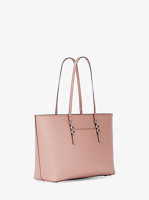 Quinn Large Pebbled Leather Tote Bag
