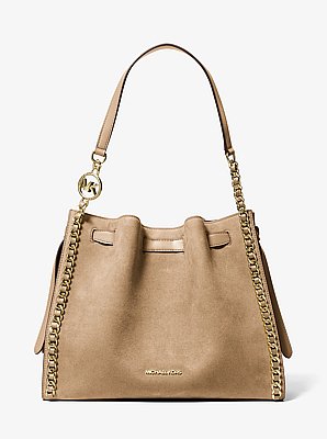 Mina Large Chain Shoulder Bag