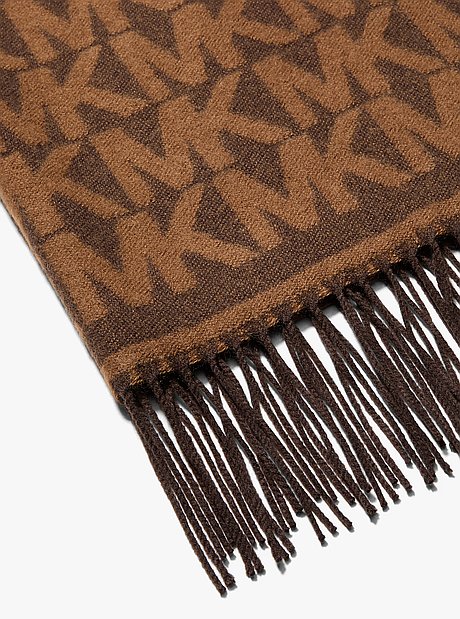 Logo Print Scarf