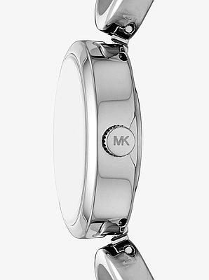 Mini Maude Silver-Tone Link Watch