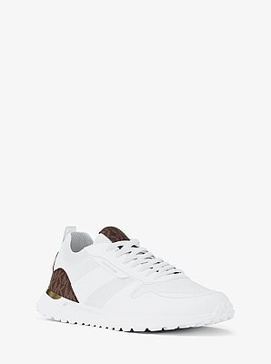 Jesse Knit and Signature Logo Trainer