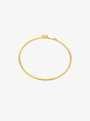 Round Stone Bangle