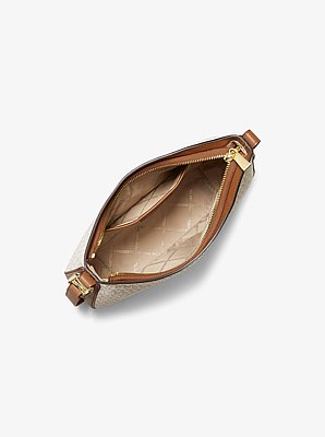 Kensington Large Signature Logo Crossbody Bag