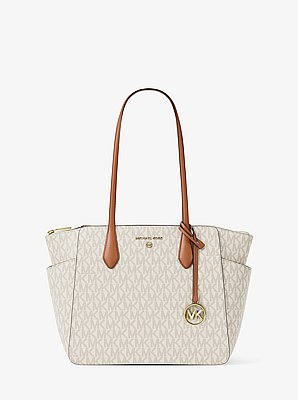Marilyn Medium Signature Logo Tote Bag