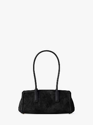 Laila Small Suede Shoulder Bag